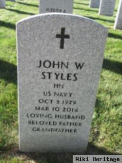 John W Styles