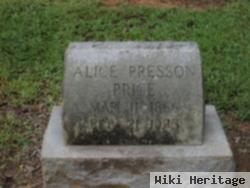 Alice Ann Presson Price