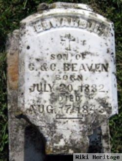 Edward H Beaven