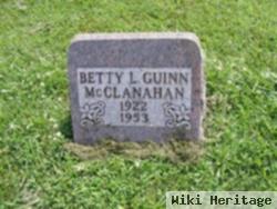 Betty Lee Guinn Mcclanahan