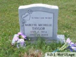 Babette Michelle Taylor