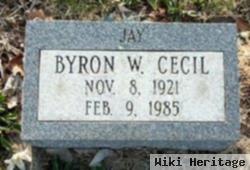 Byron W Cecil