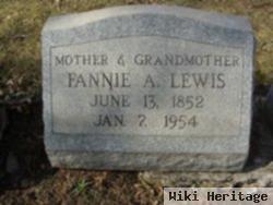 Fannie A Lewis