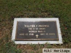 Walter F. Prowse