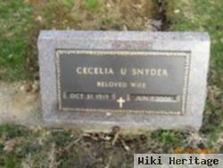 Cecelia U Golonka Snyder