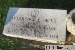 Clarence E Hicks