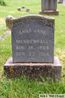 Ann Jane "jennie" Mendenhall