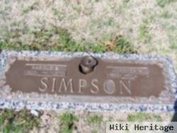 Harold B Simpson