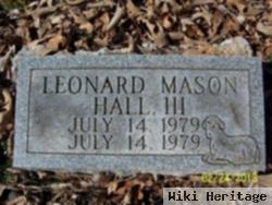 Leonard Mason Hall, Iii