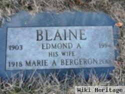 Marie A Bergeron Blaine