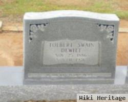 Tolbert Swain Dewitt