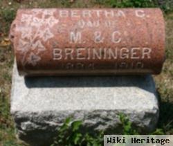 Bertha C. Breininger