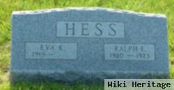 Ralph E. Hess