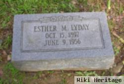 Ester M. Harrison Lyday