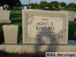 Agnes D Kimbro