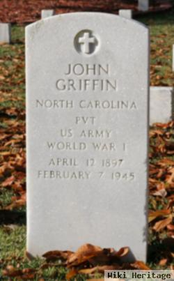 Pvt John Griffin