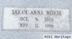 Sarah Anna Dial Morse