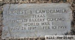 Ernest Y Lawdermilk