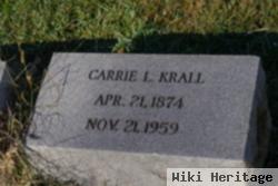 Carrie L Krall