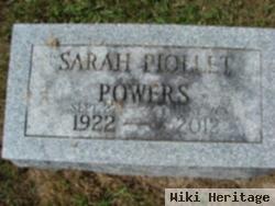 Sarah W. "sally" Piollet Powers