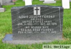 Louis J Ferony, Sr