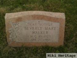 Beverly Mary "bessie" Crame Walker