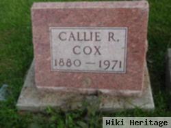 Callie R. Singleton Cox