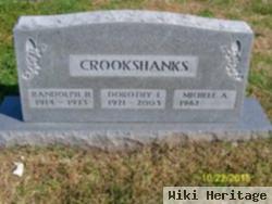 Dorothy Irene Dunbar Crookshanks