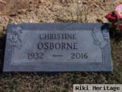 Christine Osborne