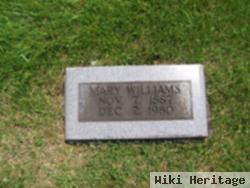 Mary Williams