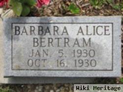 Barbara Alice Bertram