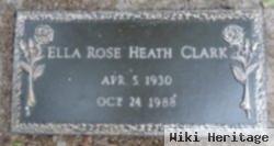 Ella Rose "ellie" Heath Clark