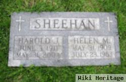 Harold Joseph "bud" Sheehan