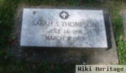 Sarah S. Gregory Thompson