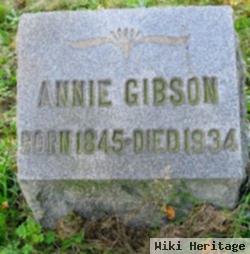 Mary Ann "annie" Taylor Gibson