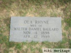 Ola Rhyne Ballard