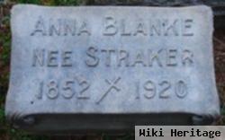 Anna Straker Blanke