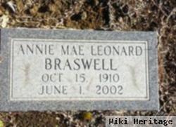 Annie Mae Leonard Braswell