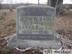 Sarah A. Prowell Babb