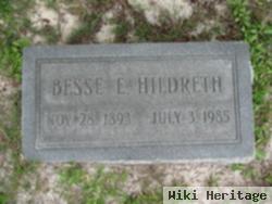 Bessie E Hildreth