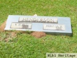 W "bill" H Henderson