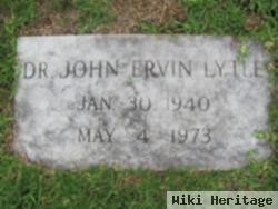 Dr John Ervin Lytle