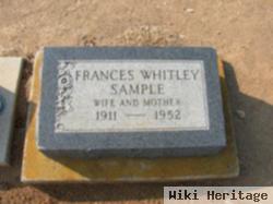 Frances Whitley Sample