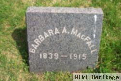 Barbara Eve Ackerman Macfall