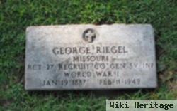 George Riegel