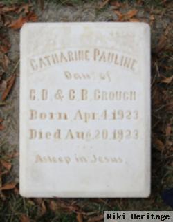 Catharine Pauline Crouch