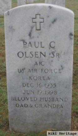 Paul C Olsen, Sr