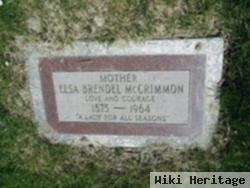 Elsa Brendel Mccrimmon