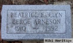 Beatrice Evelyn Berge Arneson