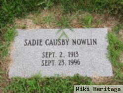 Sadie Causby Nowlin